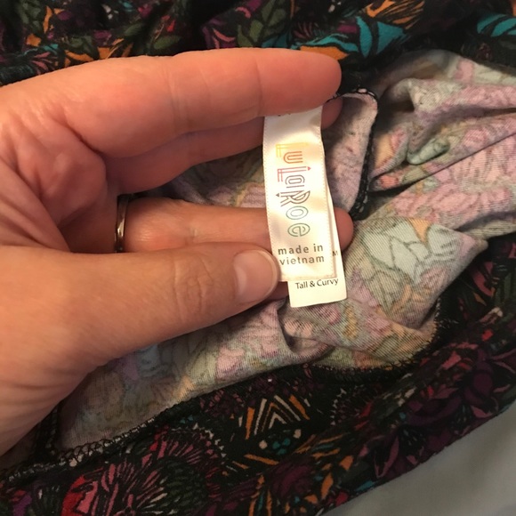 Lularoe TC stain glass leggings - Picture 2 of 3